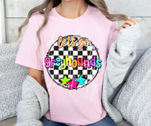 Load image into Gallery viewer, Let’s Go Bright Dotted Checkered Mascots DROPDOWN TRANSFER CAP 24
