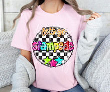 Load image into Gallery viewer, Let’s Go Bright Dotted Checkered Mascots DROPDOWN TRANSFER CAP 24
