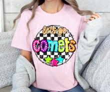 Load image into Gallery viewer, Let’s Go Bright Dotted Checkered Mascots DROPDOWN TRANSFER CAP 24
