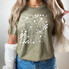 Load image into Gallery viewer, Bow Checker Collage Color Dropdown TRANSFER CSC JULY 25
