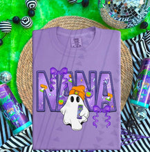 Load image into Gallery viewer, Halloween Al_ni Title Faux Embroidery Dropdown TRANSFER TGG AUG 25
