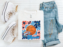 Load image into Gallery viewer, Floral Basketball Team Collage DROPDOWN TRANSFER SCG MAY 26
