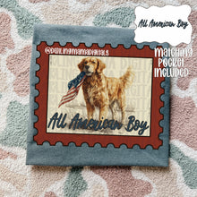 Load image into Gallery viewer, All American Retriever DROPDOWN WITH POCKET TRANSFER DMD EM MAY 26
