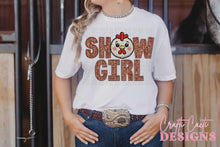 Load image into Gallery viewer, Show Girl Faux Embroidery Tool Animal DROPDOWN TRANSFER CCD
