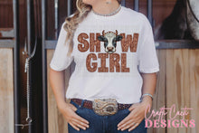 Load image into Gallery viewer, Show Girl Faux Embroidery Tool Animal DROPDOWN TRANSFER CCD
