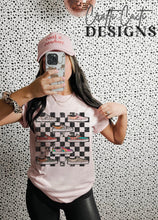 Load image into Gallery viewer, Checkered Shoe Collage TRANSFER CCD
