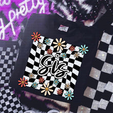 Load image into Gallery viewer, Checkered Daisy Title (DROPDOWN) TRANSFER ECHT
