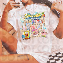 Load image into Gallery viewer, Cartoon Scrabble Dropdown SLEEVE OPTION DROPDOWN TRANSFER RHD PAL JAN 26
