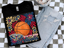 Load image into Gallery viewer, Floral Basketball Team Collage DROPDOWN TRANSFER SCG MAY 26
