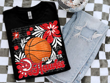 Load image into Gallery viewer, Floral Basketball Team Collage DROPDOWN TRANSFER SCG MAY 26
