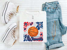 Load image into Gallery viewer, Floral Basketball Team Collage DROPDOWN TRANSFER SCG MAY 26
