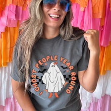 Load image into Gallery viewer, I Ghost People Year Round Check Ghost Orange TRANSFER HMWK
