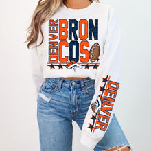 Load image into Gallery viewer, Football Mascot Stars Dropdown With SLEEVE OPTION TRANSFER VIRGO AUG 25
