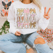 Load image into Gallery viewer, Stacked Mama Dots With Bows TRANSFER KAYNDI JAN
