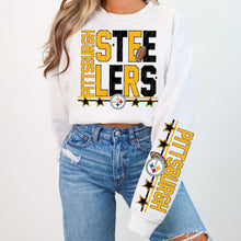 Load image into Gallery viewer, Football Mascot Stars Dropdown With SLEEVE OPTION TRANSFER VIRGO AUG 25
