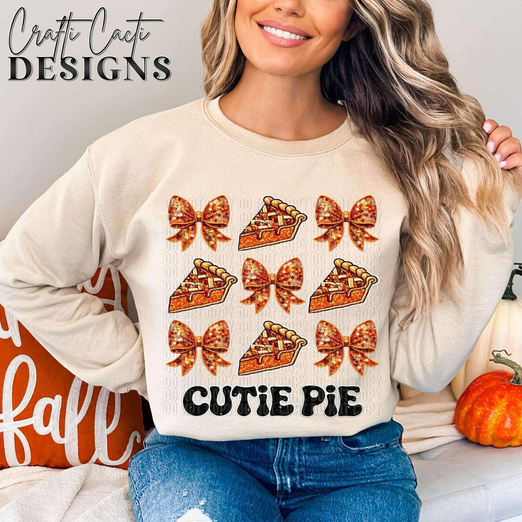 Cute Pie Slices TRANSFER CCD