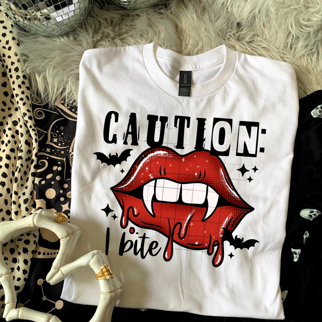 Caution I Bite Color Dropdown TRANSFER CSC AUG 25 – Sassy Sublimation ...
