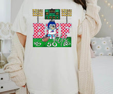 Load image into Gallery viewer, Bl_ey Checkered Football Teams Dropdown TRANSFER SCG
