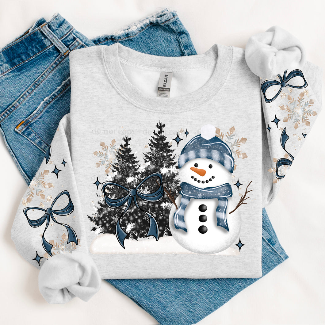 Snowman Bow With SLEEVE OPTION TRANSFER CSC OCT 24