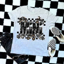 Load image into Gallery viewer, Mama + Mini Monster Truck Checkered Dropdown TRANSFER MOON FEB 25

