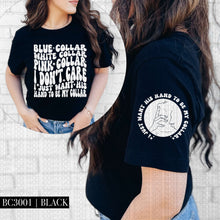 Load image into Gallery viewer, Blue Collar White Collar Pink Collar With Pocket White Or Black TRANSFER HMWK

