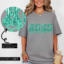 Load image into Gallery viewer, XOXO Season Faux Emb Sequin COLOR DROPDOWN TRANSFER HMWK
