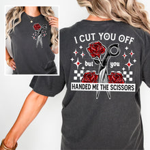 Load image into Gallery viewer, You Handed Me The Scissors DROPDOWN With Pocket TRANSFER CSC FEB
