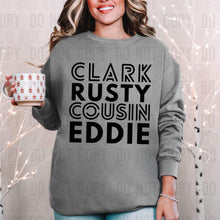 Load image into Gallery viewer, Clark Rusty Cousin Eddie Black Or White TRANSFER SBB
