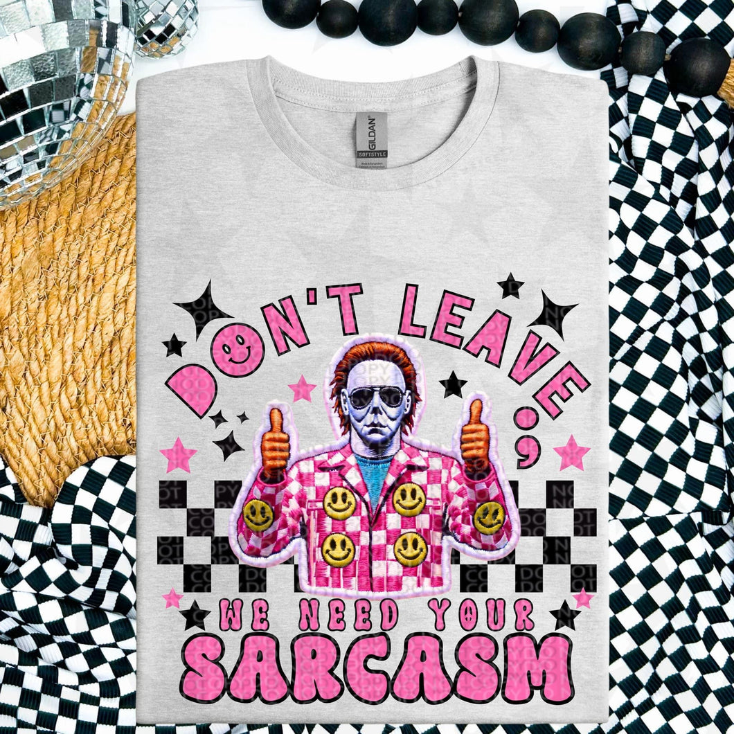 We Need The Sarcasm TRANSFER HMWK