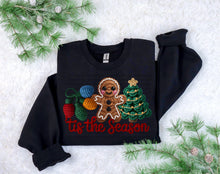 Load image into Gallery viewer, Tis The Season Faux Yarn Lights Gingerbread Tree TRANSFER SCG OCT 25
