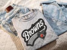 Load image into Gallery viewer, Faux Embroidery Glitter Football Team Dropdown TRANSFER TGG MAY 25
