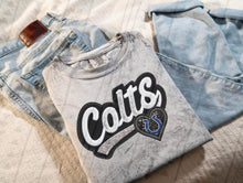 Load image into Gallery viewer, Faux Embroidery Glitter Football Team Dropdown TRANSFER TGG MAY 25
