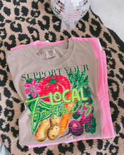 Load image into Gallery viewer, Support Your Local Farmers Neon Fruit/Veggies TRANSFER SCG NOV 25

