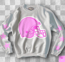 Load image into Gallery viewer, Football With Star Sleeve Pink DROPDOWN TRANSFER KPI
