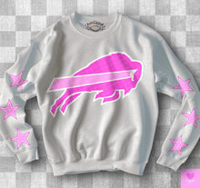 Load image into Gallery viewer, Football With Star Sleeve Pink DROPDOWN TRANSFER KPI
