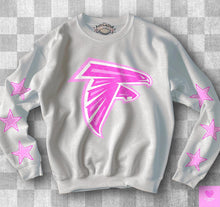 Load image into Gallery viewer, Football With Star Sleeve Pink DROPDOWN TRANSFER KPI
