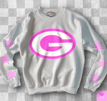 Load image into Gallery viewer, Football With Star Sleeve Pink DROPDOWN TRANSFER KPI
