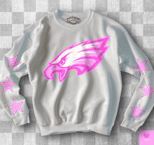 Load image into Gallery viewer, Football With Star Sleeve Pink DROPDOWN TRANSFER KPI
