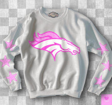 Load image into Gallery viewer, Football With Star Sleeve Pink DROPDOWN TRANSFER KPI
