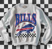 Load image into Gallery viewer, Football Checkered Faux Sequin DROPDOWN TRANSFER KPI
