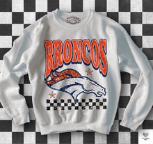 Load image into Gallery viewer, Football Checkered Faux Sequin DROPDOWN TRANSFER KPI
