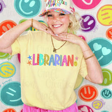 Load image into Gallery viewer, Preppy School Supplies Title DROPDOWN TRANSFER ET JULY 26
