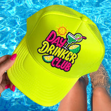 Load image into Gallery viewer, Day Drinker Club Faux Hat Patch 3-4” DTF TRANSFER HMWK
