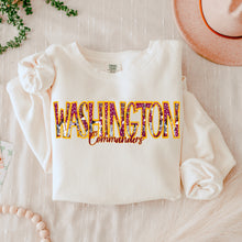 Load image into Gallery viewer, Team Faux Embroidery Alpha Dropdown TRANSFER VIRGO JAN 25
