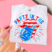 Load image into Gallery viewer, Party In The USA Tongue TRANSFER MOON MAY 25
