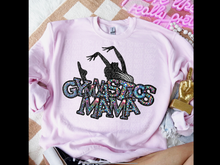 Load image into Gallery viewer, Gymnastics Mama Faux Rhinestones TRANSFER CSD
