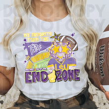 Load image into Gallery viewer, My Favorite Team Will Meet You At The End Zone Mascot + Color Dropdown TRANSFER RHD AUG 25
