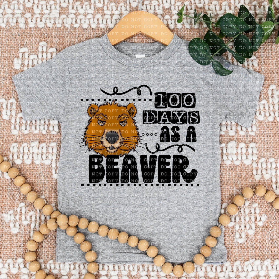 100 Days As A Beaver TRANSFER