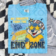 Load image into Gallery viewer, My Favorite Team Will Meet You At The End Zone Mascot + Color Dropdown TRANSFER RHD AUG 25
