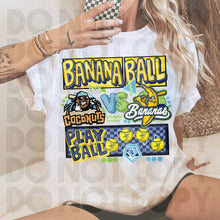 Load image into Gallery viewer, Play Ball Ban_na Baseball Team Dropdown TRANSFER RHD FEB 26
